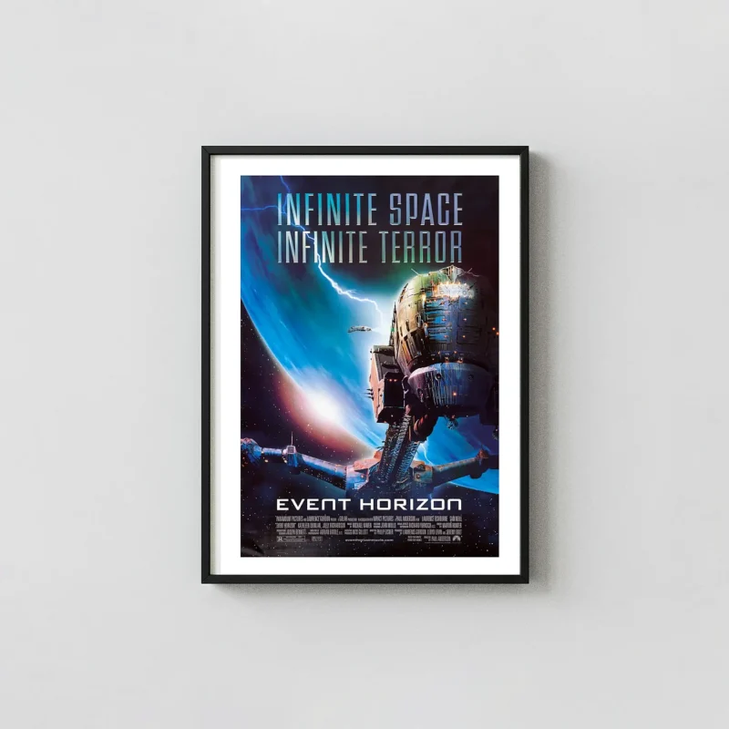 Event Horizon | Movie Poster | Sci-Fi Horror Spaceship Wall Art Print