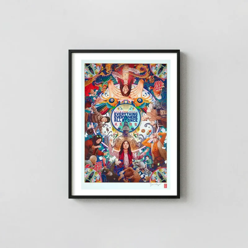 Everything Everywhere All At Once | Movie Poster | Multiverse Wall Art Print