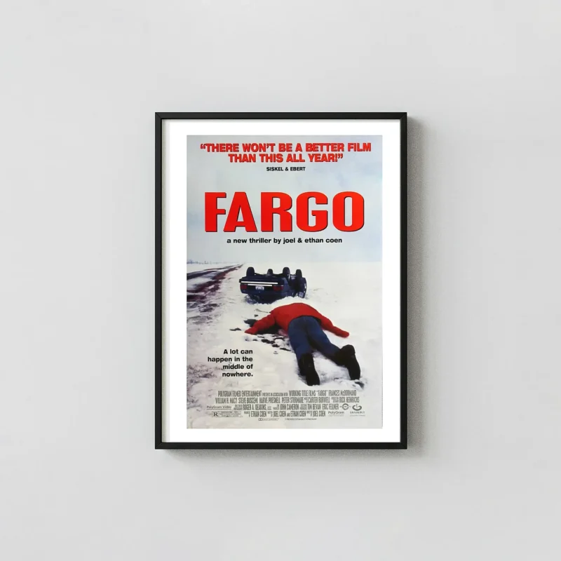 Fargo | Movie Poster | Original 1996 Theatrical Wall Art