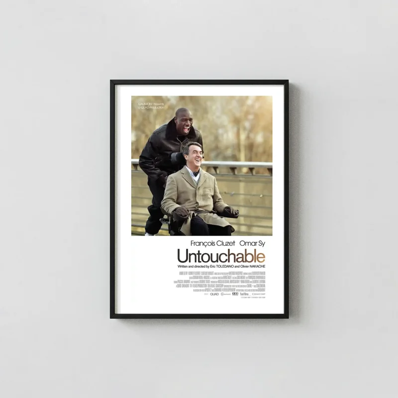 Untouchable (Intouchables) | Movie Poster | Iconic Laughter Wall Art