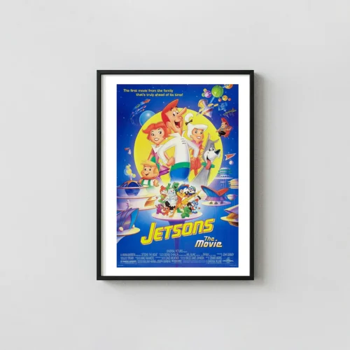 Jetsons: The Movie | Classic Film Poster | Retro Sci-Fi Family Art