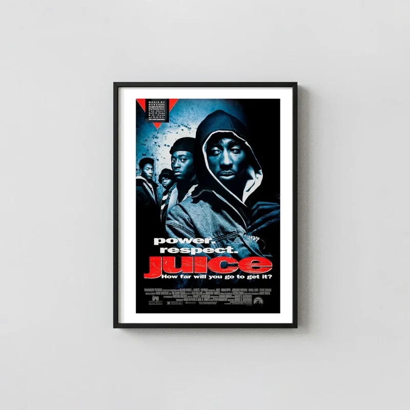 Juice (1992) | Classic Movie Poster | Tupac Shakur Film Art Print
