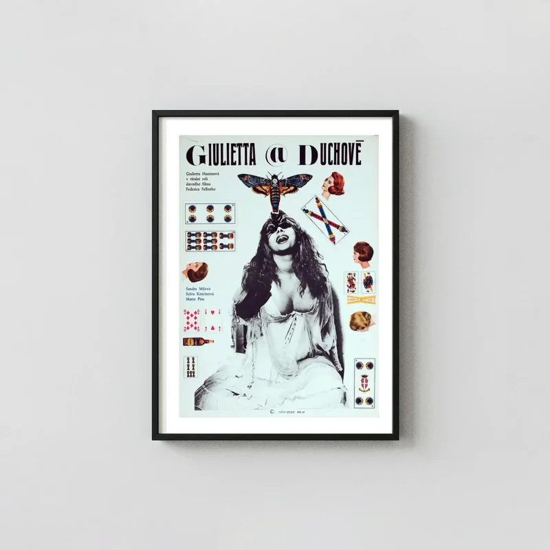 Juliet of the Spirits | Movie Poster | Milan Grygar Czech Surreal Art