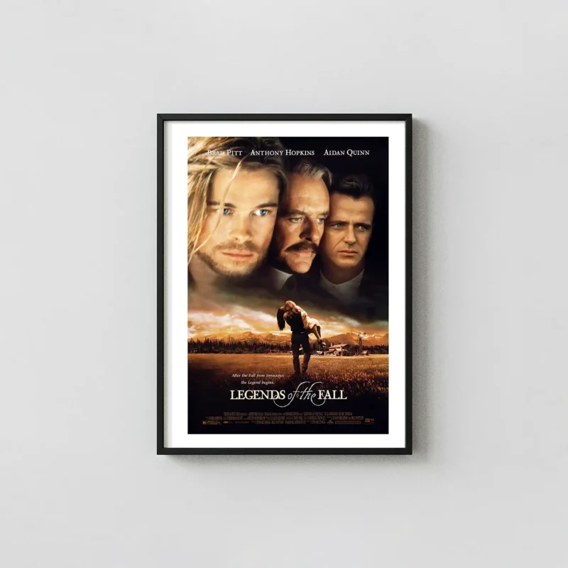 Legends of the Fall | Movie Poster | Brad Pitt & Anthony Hopkins Print