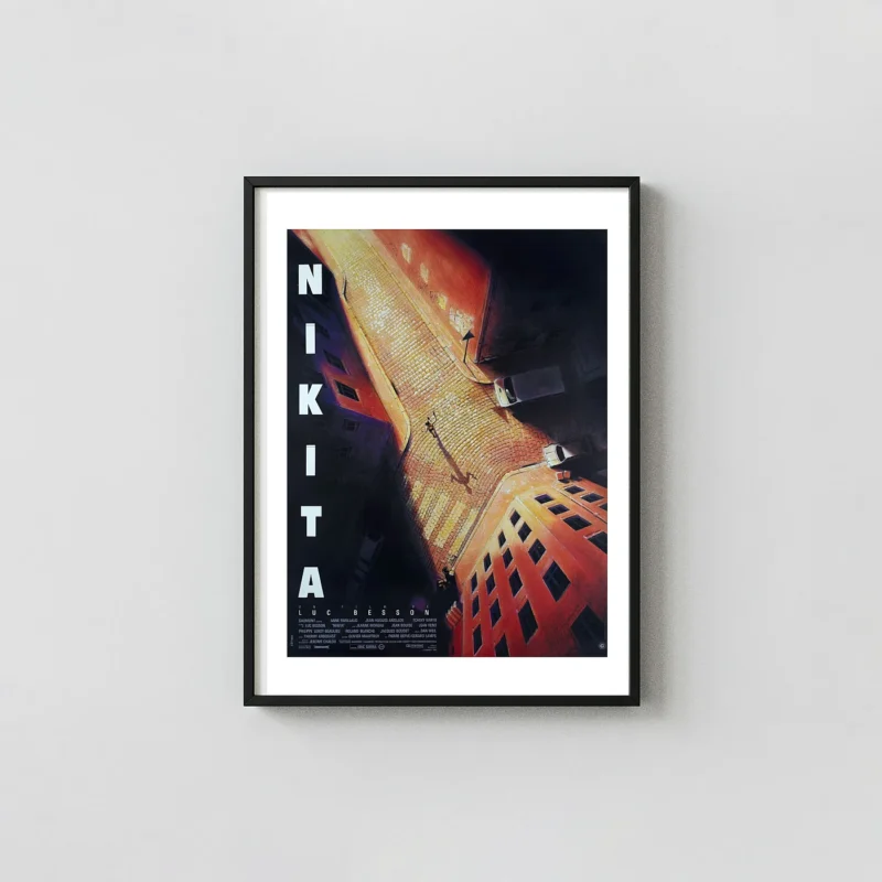 Nikita (La Femme Nikita) | Movie Poster | Iconic Overhead Cityscape Art