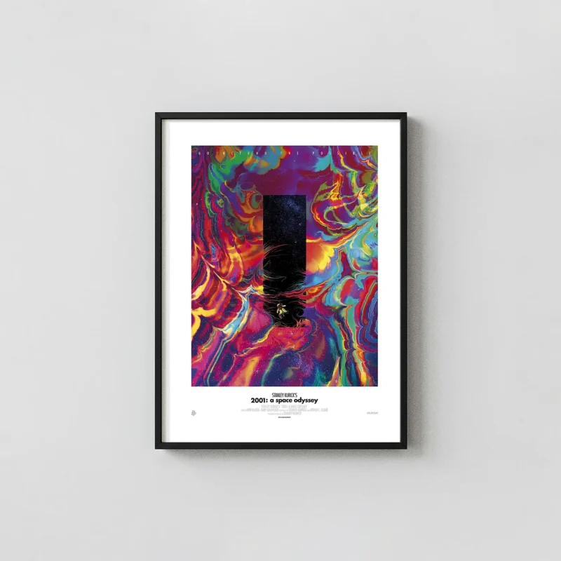 2001: A Space Odyssey | Movie Poster | Star Gate Psychedelic Art Print