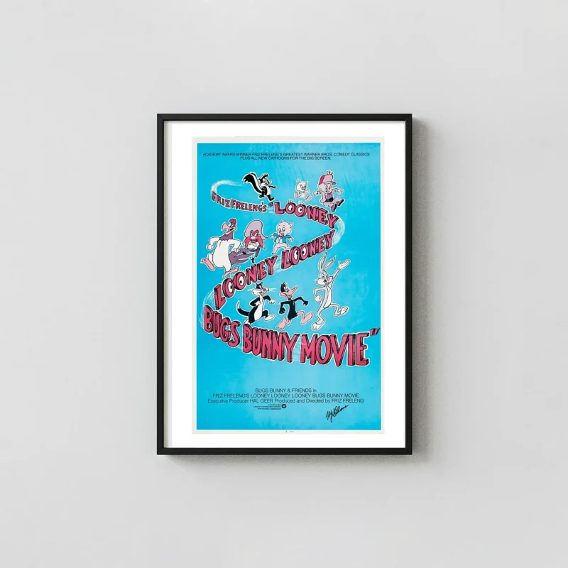 The Looney Looney Looney Bugs Bunny Movie (1981) Signed Poster Print