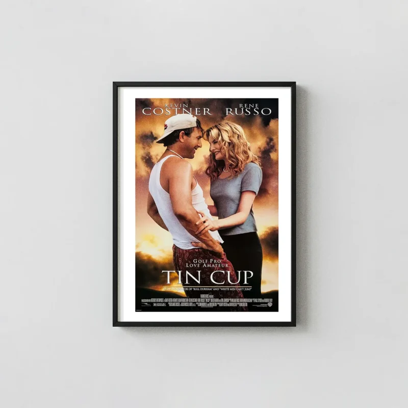 Tin Cup (1996) Movie Poster — Golf Sports Comedy Wall Art Print