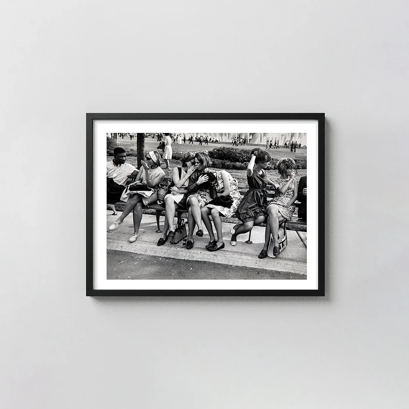 Garry Winogrand Photography Poster, World's Fair New York 1964 - photography wall art print