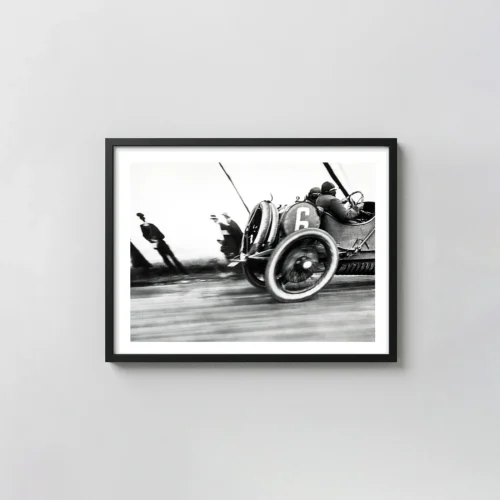 Jacques Henri Lartigue Photography Print, Grand Prix ACF 1913 Vintage Racing Wall Art