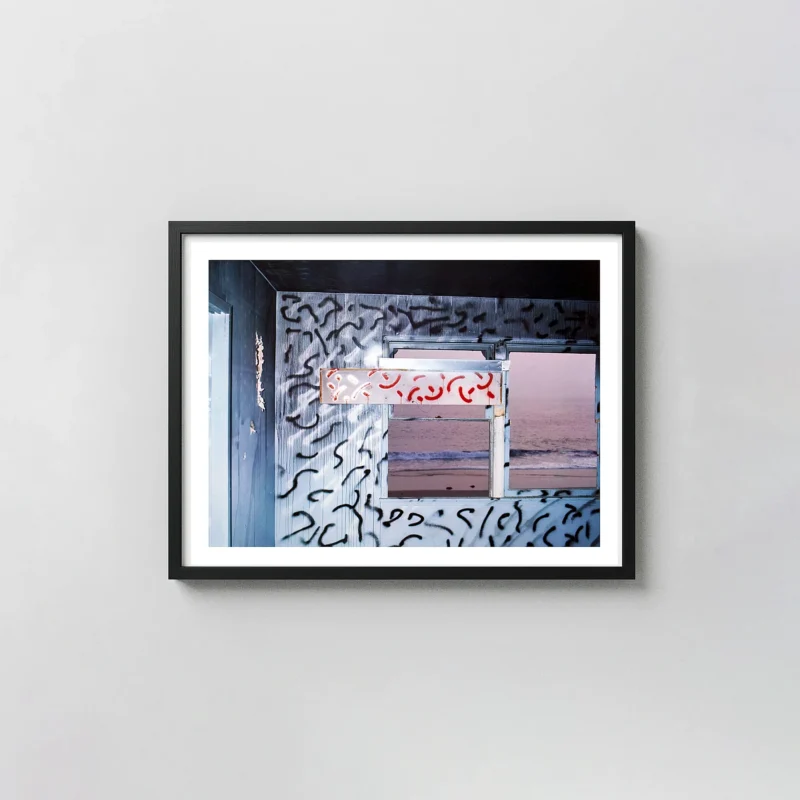 John Divola Photography Print, Zuma Series Coastal Graffiti Wall Art