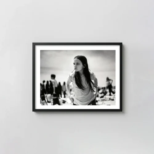 Joseph Szabo Photography Print, Priscilla Jones Beach 1969 Vintage Wall Art