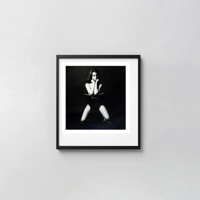 Christine Keeler Poster, Lewis Morley 1963 Iconic Photography Print Wall Art