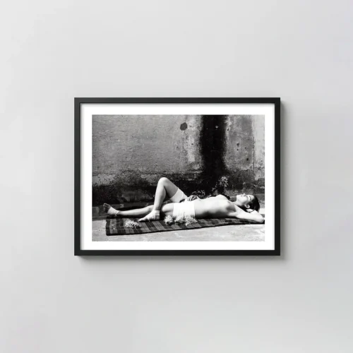 Manuel Alvarez Bravo Photography Poster, The Good Reputation Sleeping 1938 Print