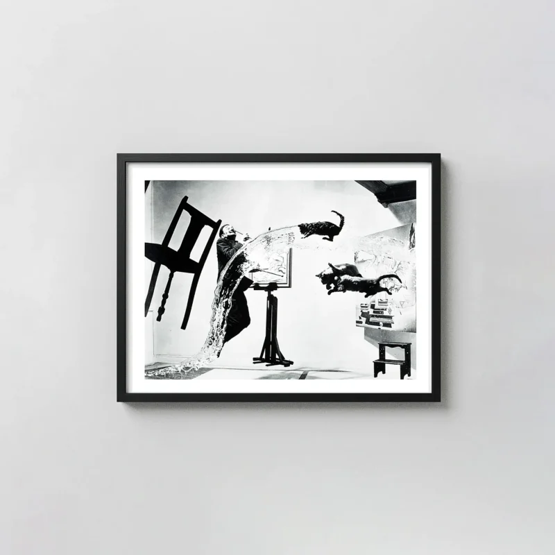 Philippe Halsman Poster, Dalí Atomicus 1948 Surreal Photography Print