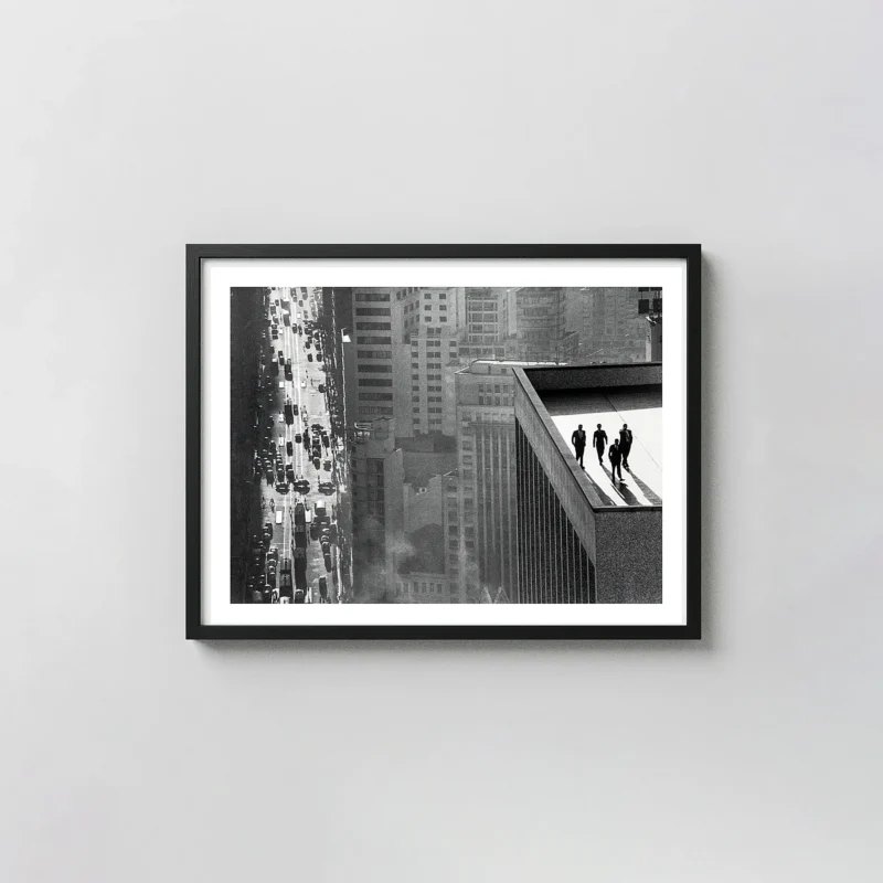 René Burri Art Poster, São Paulo Brazil 1960 Photography Wall Art Prints