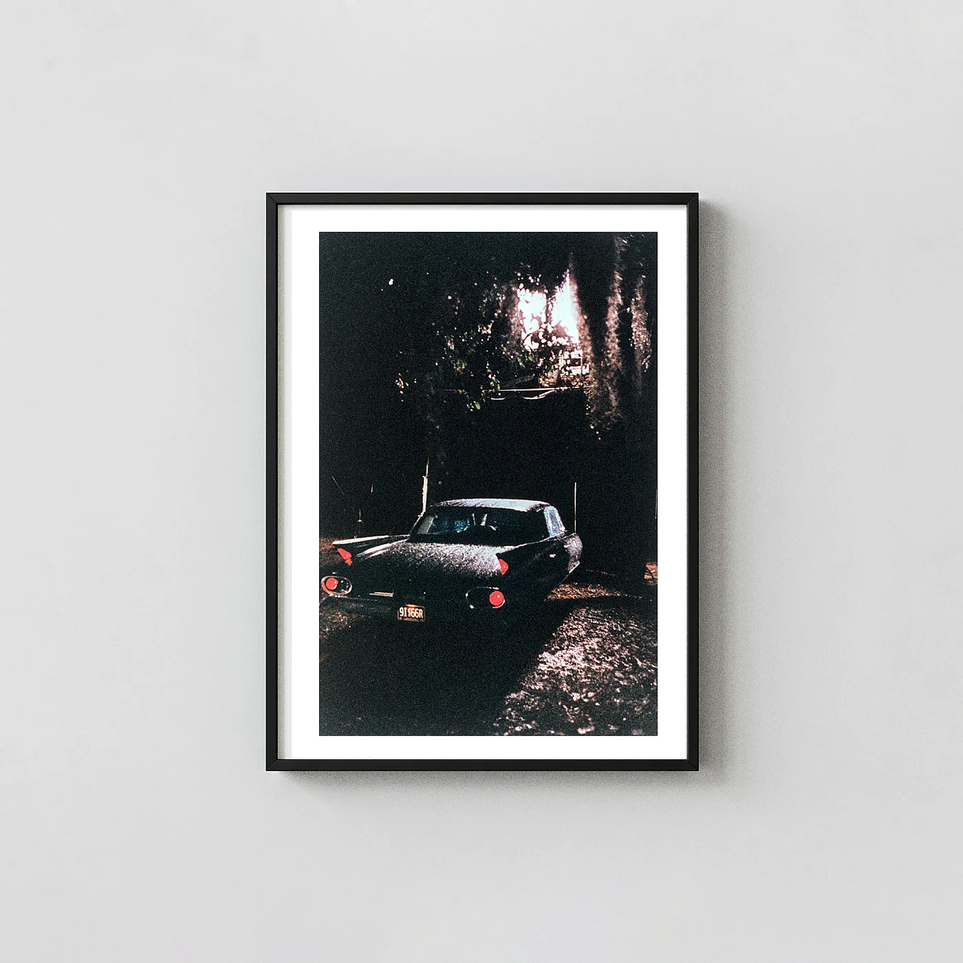 William Eggleston Photography Print, Black Cadillac Louisiana, 1996 Color - photography wall art print
