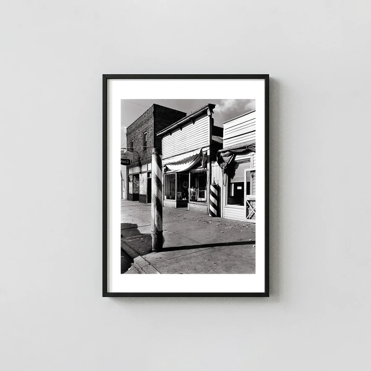 Wright Morris Photography Print, Great Plains Documentary Wall Art, 1940s Photography Prints xe2x80x93 Portrait Frame Wall Art Mockup | MerchFuse