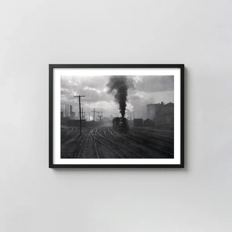 Alfred Stieglitz Print, The Hand of Man 1902 Industrial Photography Poster