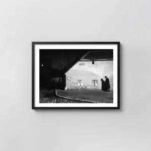 Andre Kertesz Photography Print, Bocskay ter Budapest 1914 Vintage Photography Prints xe2x80x93 Landscape Frame Wall Art Mockup | MerchFuse