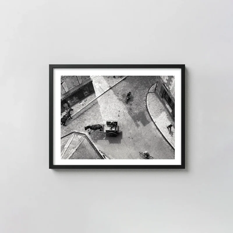 Andre Kertesz Poster, Carrefour Blois 1930 Vintage Photography Print