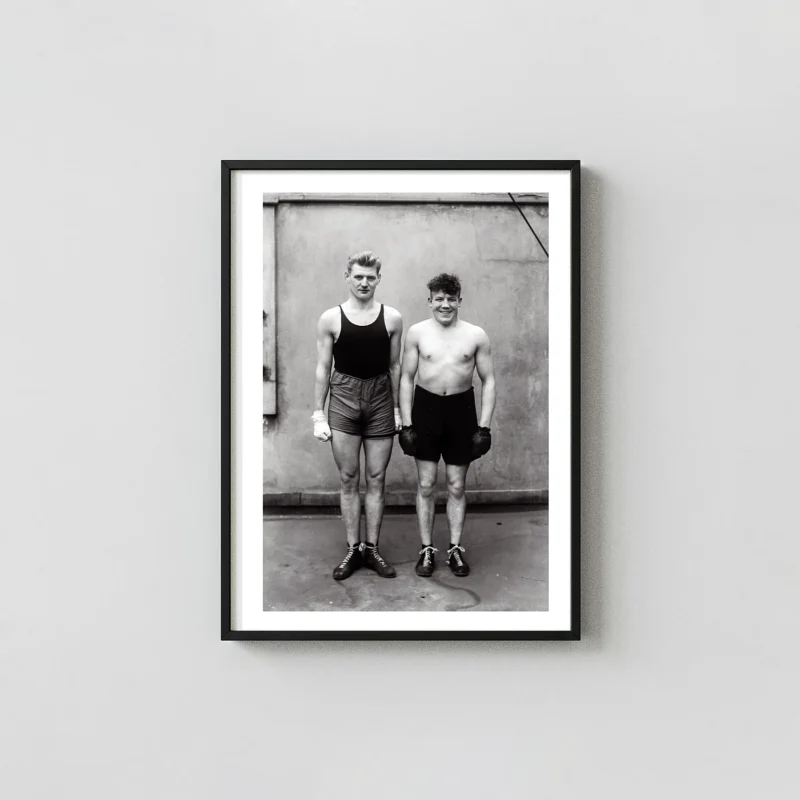 August Sander Poster, The Boxers 1929 German Documentary Photography Print