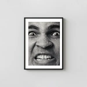 Muhammad Ali Poster - John Stewart Photography Poster — French Fine Art Print Photography Prints xe2x80x93 Portrait Frame Wall Art Mockup | MerchFuse
