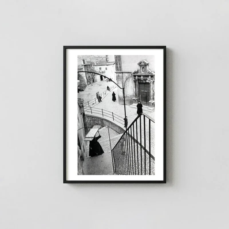 Henri Cartier-Bresson Poster, Scanno Italy 1951 Art Print