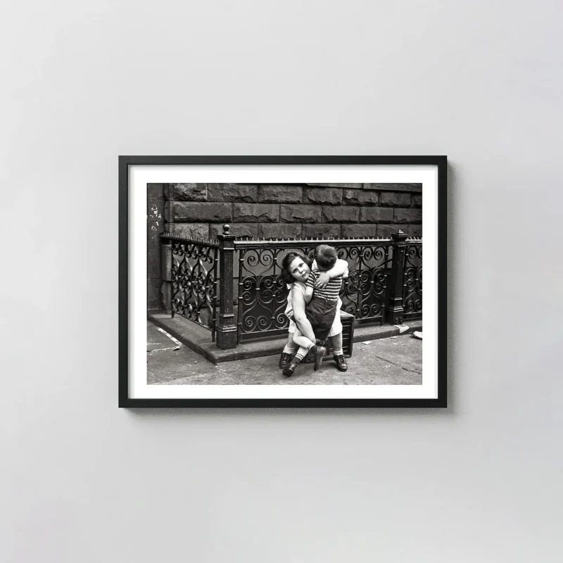 Helen Levitt Children Hugging (c.1940) Street Photography Print - Wall Art