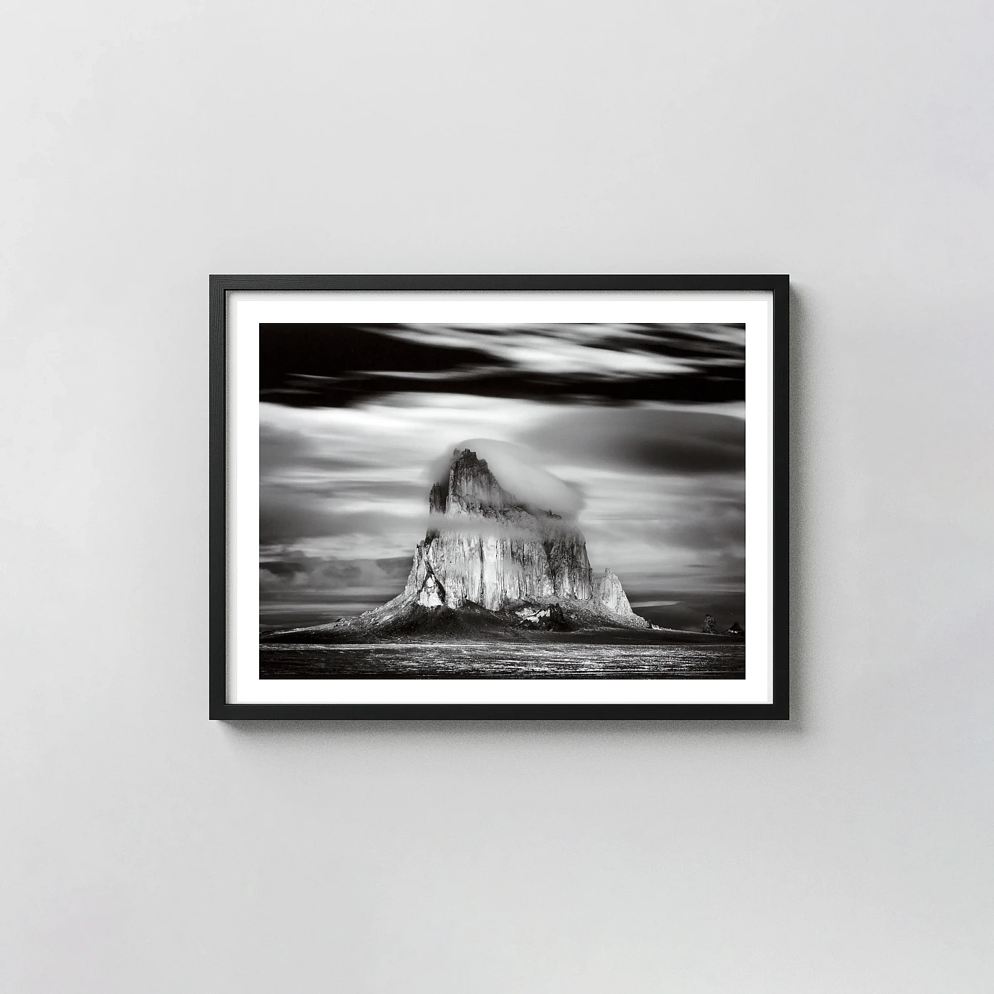 Mitch Dobrowner Print, Shiprock Storm, Navajo Nation, New Mexico (2007) Storm Photography - photography wall art print