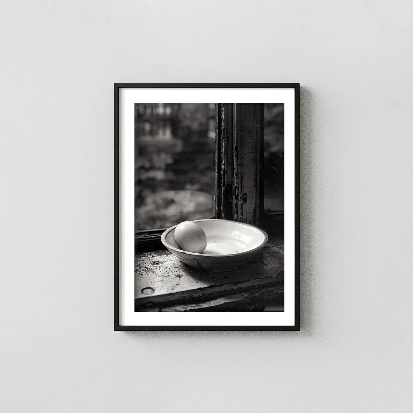 Josef Sudek Print Egg in a Bowl (c.1930) Still Life Photography - photography wall art print