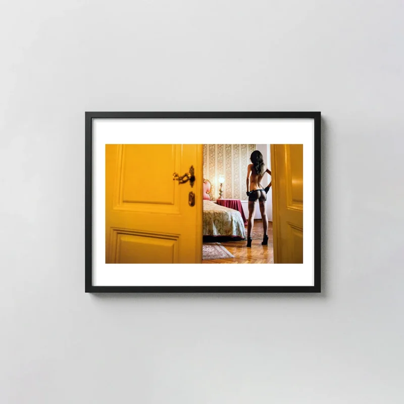 Guido Argentini Print | Who's Waiting for Her (2004) Fine Art Nude Photography Wall Art