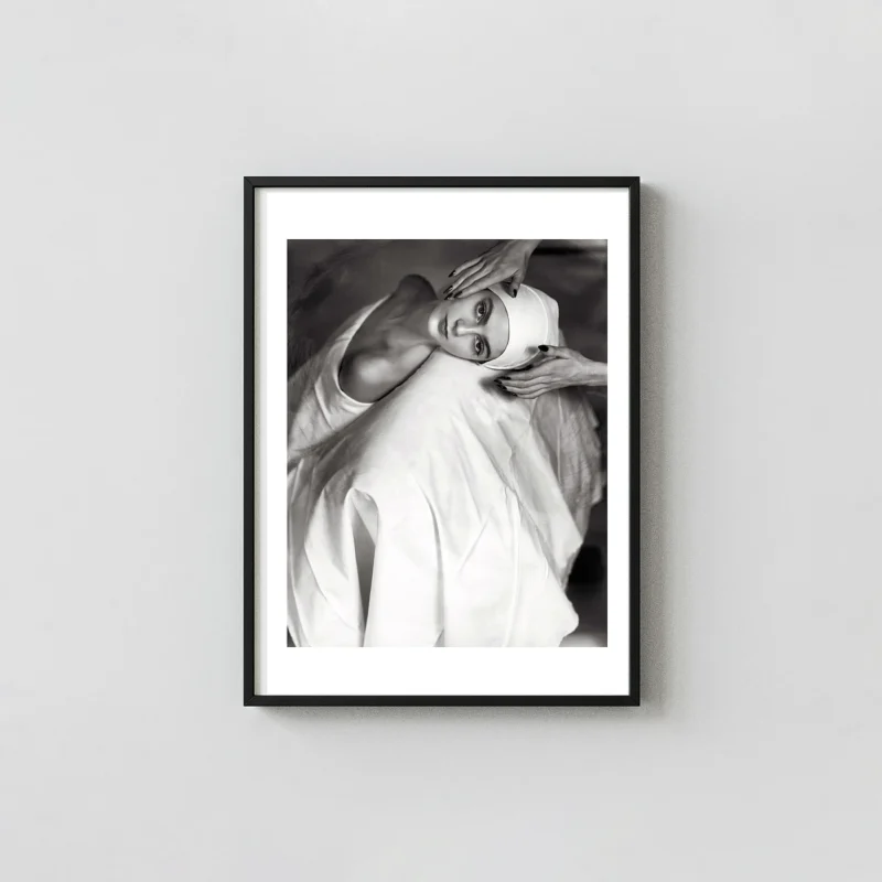 Horst P. Horst Print - Carmen, Face Massage (1946) Vintage Fashion Photography Wall Art