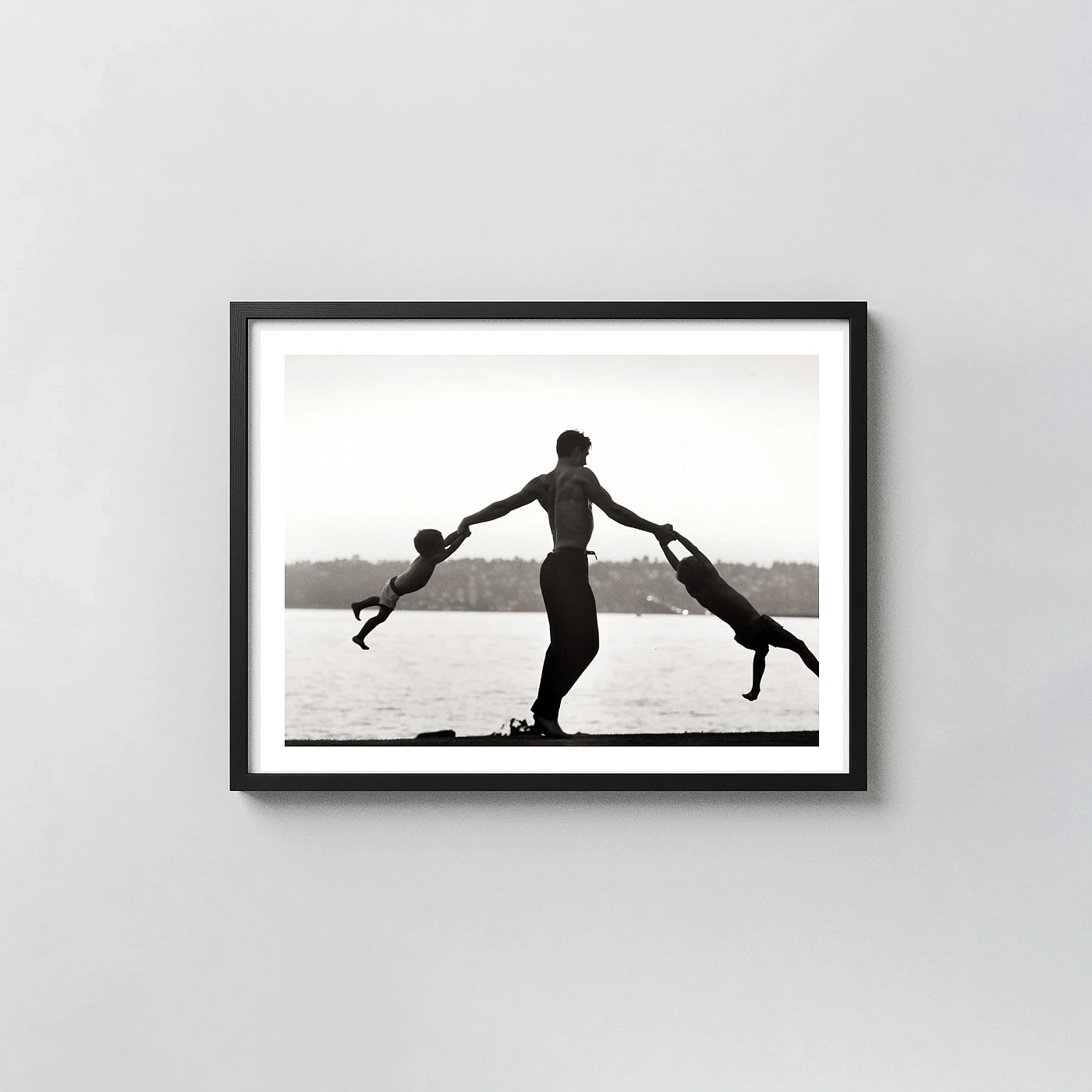 John Dominis Print | Jacques D'Amboise And Sons (1962) Vintage Dance Photography Wall Art John Dominis Print | Jacques D'Amboise And Sons (1962) Vintage Dance Photography Photography Prints Xe2X80X93 Landscape Frame Wall Art Mockup | Merchfuse