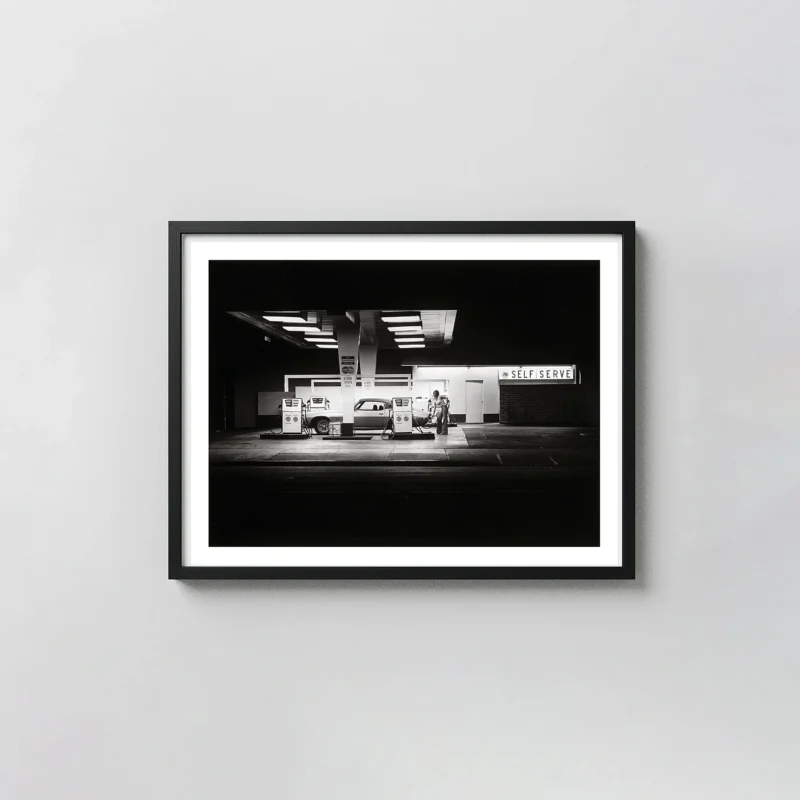 Max Yavno Print | Self Service (1978) American Street Photography Wall Art