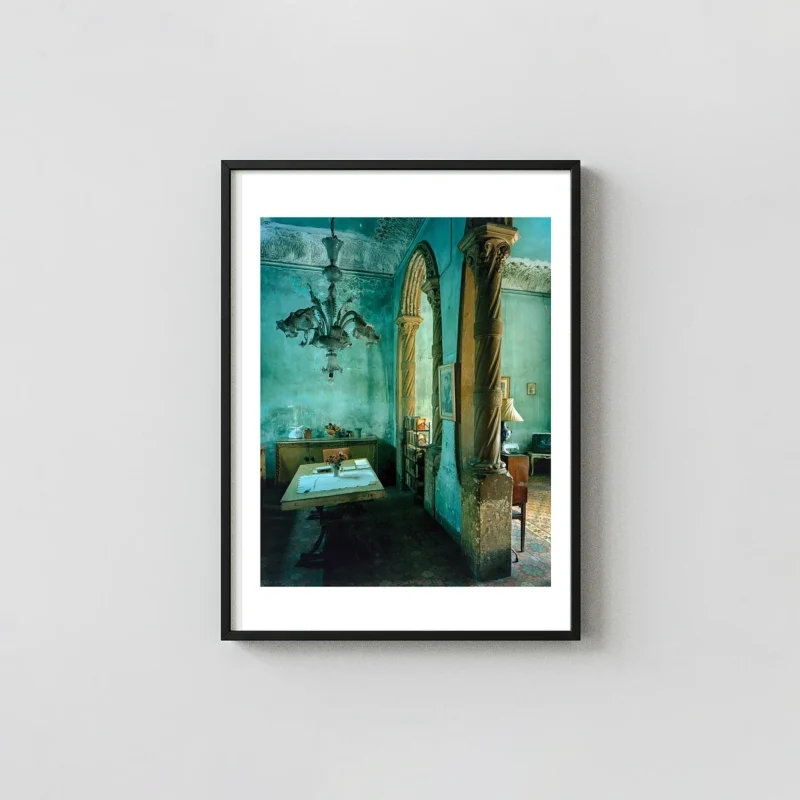 Michael Eastman Print | Green Dining Room, Cuba Series (2002) Color Photography Wall Art