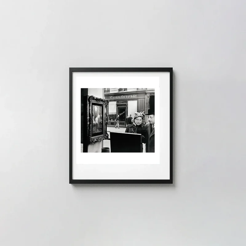 Robert Doisneau Print | Un Regard Oblique (1948) Paris Street Photography Wall Art