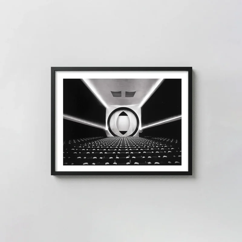 Ruth Bernhard Print — Eighth Street Movie Theatre, New York Photography Wall Art