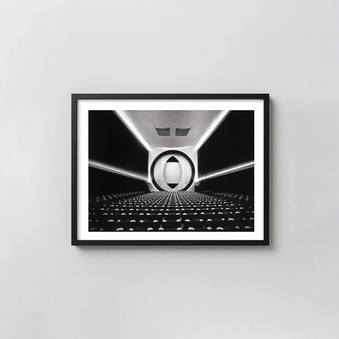 Ruth Bernhard Print — Eighth Street Movie Theatre, New York Photography Wall Art Ruth Bernhard Print — Eighth Street Movie Theatre, New York Photography Photography Prints Xe2X80X93 Landscape Frame Wall Art Mockup | Merchfuse