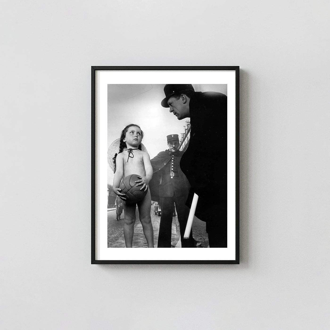 Robert Doisneau Print Printemps Girl with Ball, Paris (1947) French Photography - photography wall art print