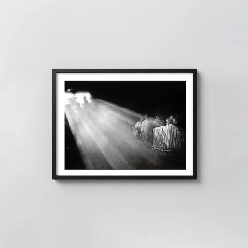 Sebastiao Salgado Photography Print — Boys Fleeing Sudan, Civil War Documentary Wall Art