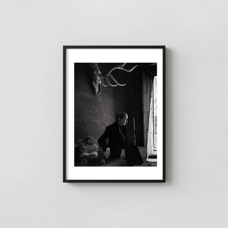 Georgia O'Keeffe (1956) Vintage Portrait Photography Print — Wall Art