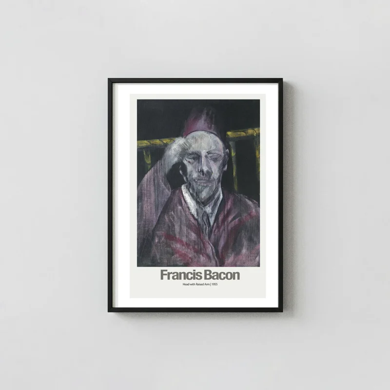 Francis Bacon | Art Poster | Head with Raised Arm 1955 Print