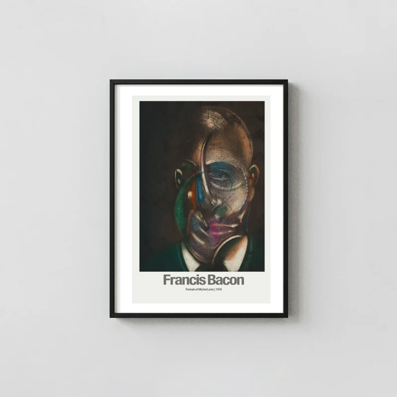 Francis Bacon | Abstract Art Poster | Portrait of Michel Leiris Print
