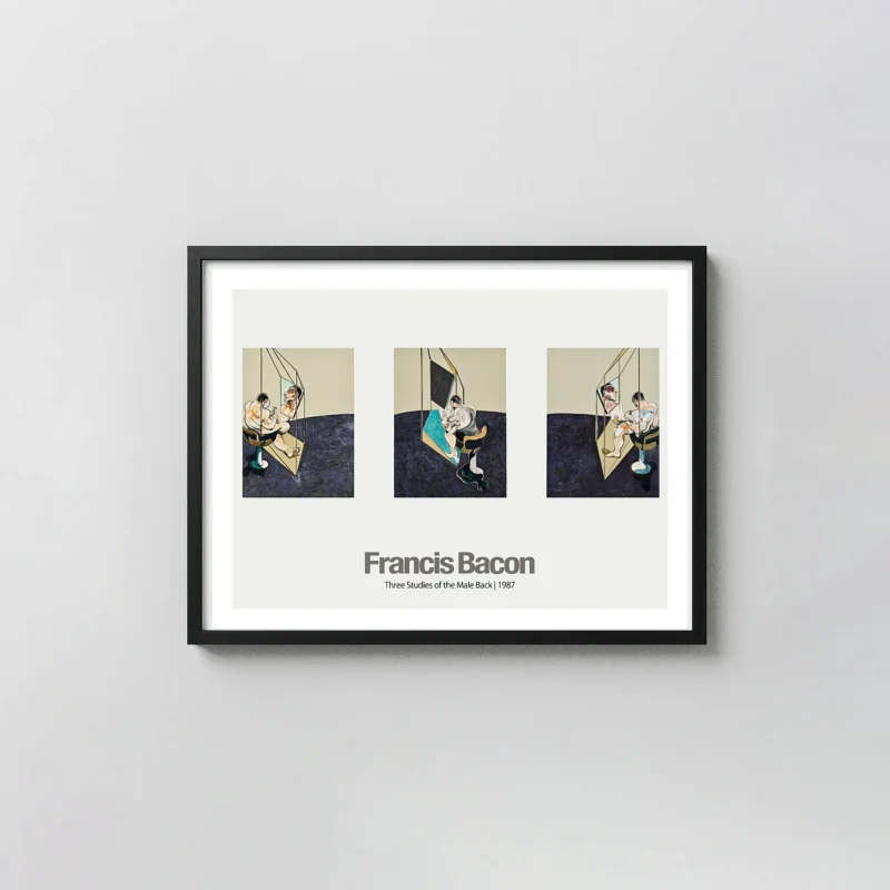 Francis Bacon | Art Poster | Three Studies of the Male Back Print