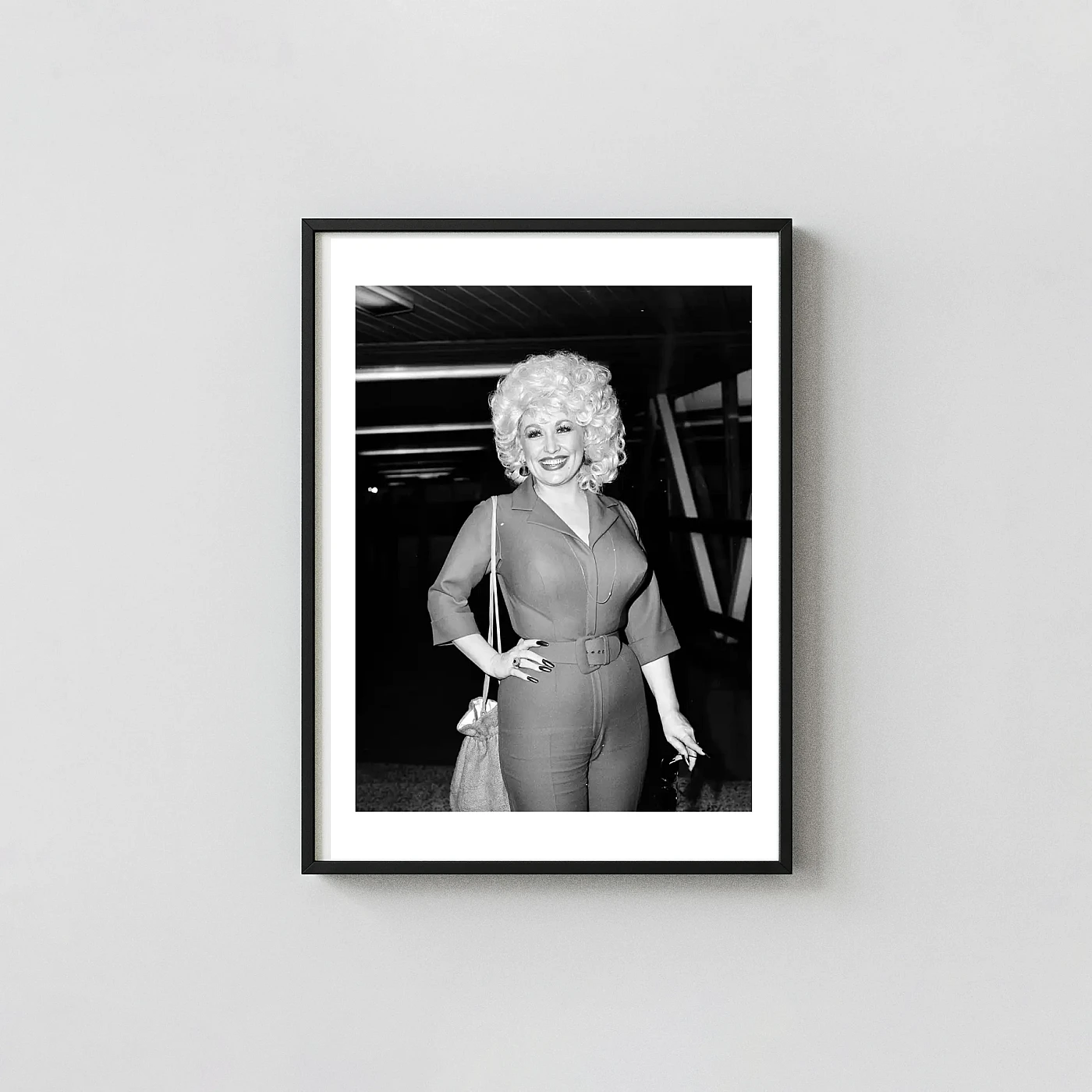 Dolly Parton Print Poster | Vintage Country Music Black And White Wall Art Dolly Parton Print Poster | Vintage Country Music Black And White Photography Prints Xe2X80X93 Portrait Frame Wall Art Mockup | Merchfuse
