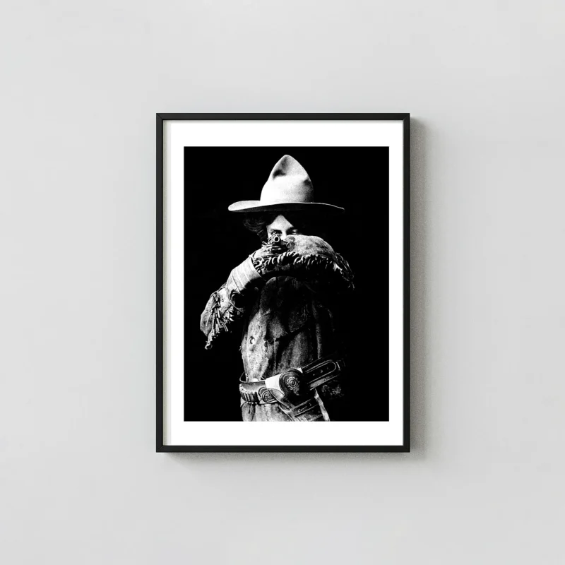 Annie Oakley Print Western Wall Decor Photography Print
