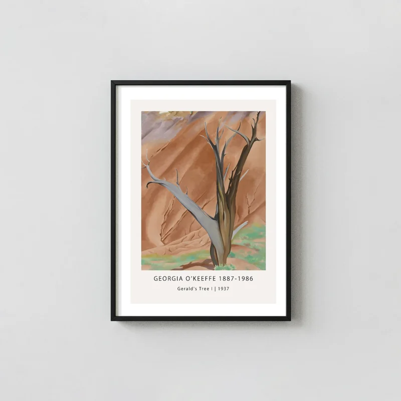 Georgia O'Keeffe Tree Print - Gerald's Tree I 1937 Modernist Wall Art