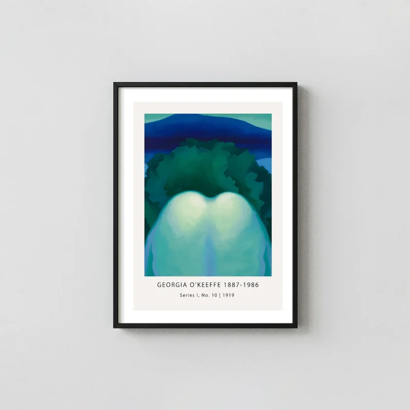 Classic Georgia O'Keeffe Print - Series I No. 10 1919 Abstract Wall Art