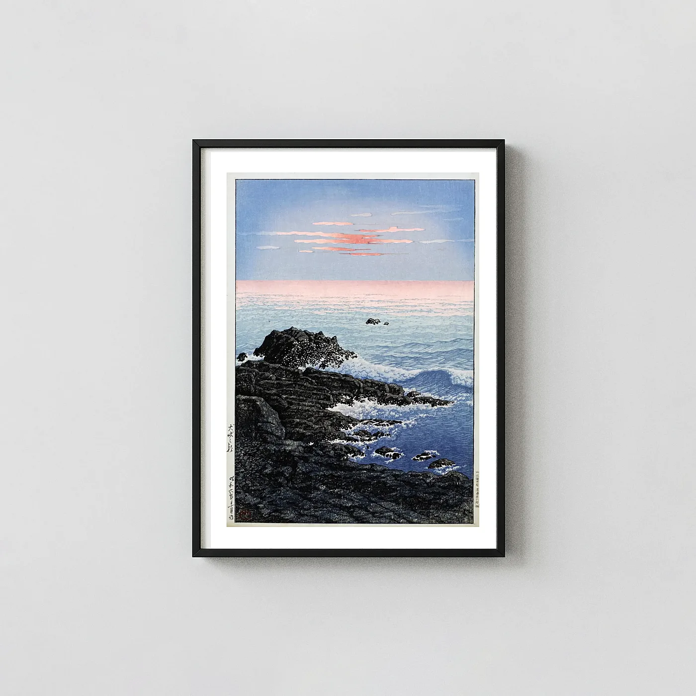 Classic Cape Inubo art print - fine art poster print